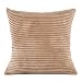 Produktbild Vovotrade Textured Plüsch Kissen Sofa Taille Wurf Kissenbezug Home Decor Kissen Cover Case (Khaki)