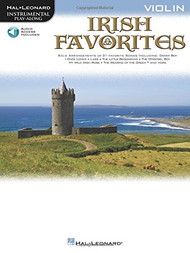 Instrumental Play-Along Irish Favorites Violin Book/Cd