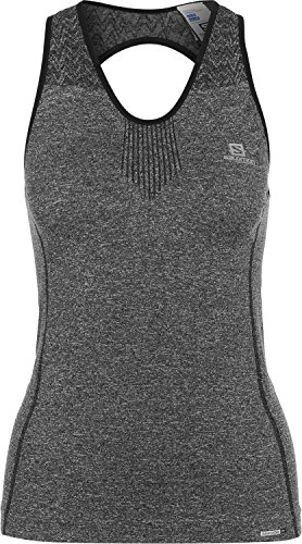 Salomon Elevate Seamless W Tanktop Black Salomon Elevate Seamless W Tanktop Black