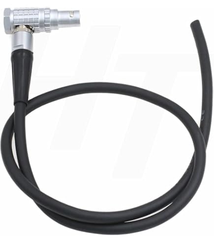 HangTon Spiralkabel – ARRI 0B 2-polig Auf TVLogic/Alphatron EVF Monitor Mini-XLR 4-polig, Maßgefertigte Verbindung Für Film-/Kameraequipment