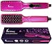 Brittany Hair Straightening Brush. Fast Heating Salon Ionic Straightener. For All Hair Types. Gift Box.