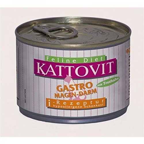 Preisvergleich Produktbild Kattovit / Feline Diet Gastro mit Truthahn / 12 x 175 g