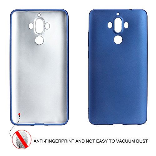 Huawei Mate 9 Funda APICI TPU Silicona Funda Protective Case Ultra Slim Carcasa Anti-huella dactilar Cover para Huawei Mate 9 Azul Real reviews Huawei Mate 9 Funda APICI TPU Silicona Funda Protective Case Ultra Slim Carcasa Anti-huella dactilar Cover para Huawei Mate 9 Azul Real