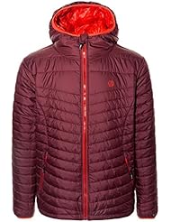 Ternua Zixon Therm Hoody JKT M Chaqueta, Hombre, Rojo (Bordeaux), M