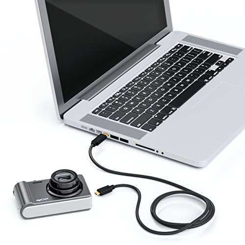 deleyCON 0,5m USB Kabel / Stecker Typ 3.1 / C auf micro USB / USB 2.0 Speed / Ladekabel Datenkabel / für z.B. Smartphone / Tablet / Notebook / Ladegerät – Schwarz - 6