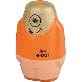 Serve E-Boat Eraser Sharpener Phosphor Orange