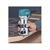 fresadora makita 6mm 3709 Velocidad Variable : Si, Dial Makita RT0700C - Fresadora eléctrica (710 Watios)