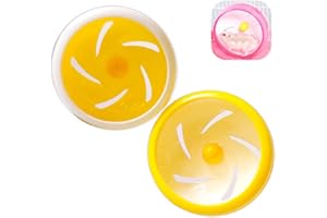 LIDYLINASHOP giochi per conigli Criceto in una palla giocattolo Nano ruota del criceto Criceto ruota silenziosa spinner Di legno criceto ruota Criceto 14cm,singleroundyellow