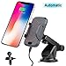 Price comparison product image Qi Wireless Car Charger Mount,Automatic Sensor Air Vent Phone Holder 10W Fast Charging for Samsung Galaxy S8 S7 Edge,Note8,Standard Charge for iPhone X, 8/8 Plus and Qi Enabled Devices
