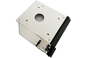 NIGUDEYANG 2º 2nd Disco Duro HDD SSD Caddy Adaptador para DELL Latitude E6320 E6420 E6520 E6330 E6430 E6530 con Bisel Placa Frontal + eyector Latch