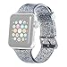 Produktbild Muium Armband Für iwatch 4 44mm Silikon Herren Jungen Frauen Armbänder Ersatz Einstellbare Sport Zubehör Armband für iwatch 4 40mm (Schwarz)
