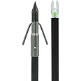 Muzzy 1320-G Lighted Carbon Composite Arrow with Gar Point (Green X Nock included)