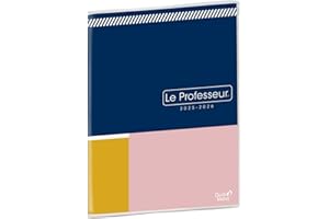 Quo Vadis - Agenda enseignant - 2025-2026 - Le Professeur - Semainier Horizontal - Français - Graphique - 12 mois de mi-juillet à mi-juillet - 21x27cm
