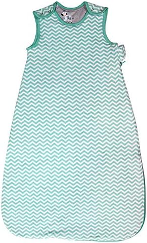 Baby Sleep Sack, 100% Cotton Wearable Blanket Baby Boy Girl Infant Kids Child Sleeping Bags Prevent Kicking Quilt (Green Stripes, 18-32 Month (105cm))