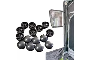 YUCKMZ 8 Stück Lampenmontagesatz AC0320 Kompatibel mit Kampa Dometic Limpet Fix System für Caravan Wohnmobil Campervan