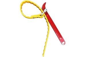 FENGCHUANG Ölfilterschlüssel, 8 Zoll Bandschlüssel, 50-150mm Durchmesser Ölfilter Schlüssel, Einstellbar Ölfilterband, Universal Ölfilter Schlüssel für Sanitär, Ölfilter, Duschköpfe