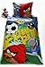 Produktbild 100% Baumwolle Angry Birds Rio Bettwäsche Kinder Bettwäsche 140x200 cm EDEL NEU