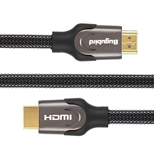 Bugubird HDMI Kabel 4.6m - Hochgeschwindigkeits HDMI 2.0a 28AWG CL3 - Ultra HD 4K @ 60Hz 18Gbps 3D 2160p 1440p 1080p Ethernet und ARC