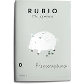 0 Escriptura RUBIO | Catal&agrave; | +3 a&ntilde;os | Ejercicios de preescritura con puntos, dibujos y grecas.