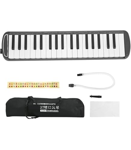 Escaleta Yamaha P-37ERD Linha Pianica de 37 Teclas Vermelha c/ Estojo