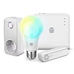 HIVE Starter Kit,  1 Smart Hub + 1 Lampadina LED  +  1 Presa intelligente + 1 Sensore di movimento. Funziona anche con...