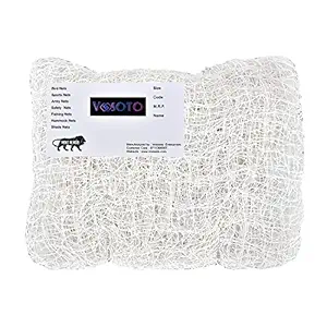 Voosoto Birds Pigeon Control Anti White Net 10 Foot X 12 Foot (120 Sqft) White Colour - Heavy