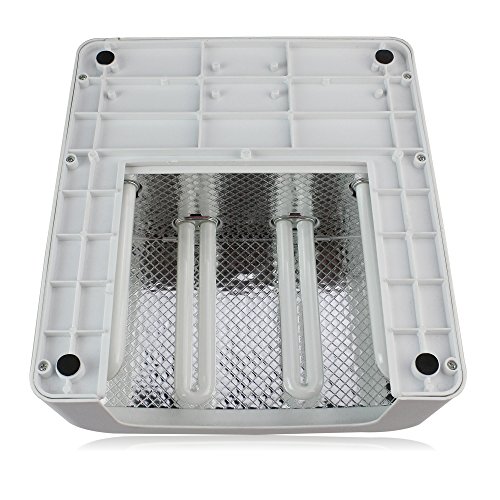 PMS® 36Watt UV Lampe Lichthärtungsgerät Nail Gel Nagel-Trocknerv 120 Sekunden Mit Timer + 4 Röhren Weiß - 6
