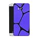 Produktbild Mobile Case Mate HTC ONE M8 Klipp auf schwer Hülle Abdeckung Stoßstange case cover mit Griffel - blue blacked muster