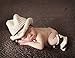 Photography Prop Baby Infant Lovely Cowboy Crochet Knitted Costume Cap Shoes