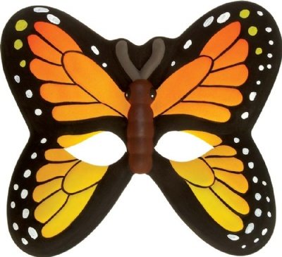 Wild Republic 85387 - Maske Schmetterling, 21.5 x 19 cm