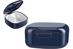 GmeDhc Porta Apparecchio Denti con Cestello, Porta Dentiera, Custodia Ortodontiche Apparecchio Dentale, Porta Bite Dentale, Scatola Apparecchio Denti, Porta Protesi Dentale, Porta Paradenti