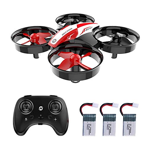 Holy Stone HS210 Mini Drone enfant débutant Hélicoptère Radiocommandé avec Maintien de L'altitude, 3D Flip, Mode sans Tête, 3*Batteries Lipo, Avion Mini Télécommande, Jouet Cadeau pour Garçon et Fille