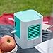 Produktbild Tragbare Bladeless Fan Home Office Klimaanlage Negativ-Ionen-Luftreiniger (Farbe: grün)