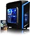 Produktbild VIBOX Killstreak RS560-15 Gaming PC - 3,5GHz Intel i5 Quad Core CPU, RX 460 GPU, leistungsfähig, Desktop Gamer Computer mit Spielgutschein, Blau Innenbeleuchtung, lebenslange Garantie* (3,0GHz (3,5GHz Turbo) Superschneller Intel i5 7400 Kabylake Quad 4-Core Prozessor CPU, MSI AMD Radeon RX 460 2GB Grafikkarte, 16GB DDR4 2133MHz RAM, superschnelle 120GB SSD, 2TB (2000GB) SATA III 7200rpm Festplatte, 400W 85+ Netzteil, F3 Blau Gaming Gehäuse, Intel B250 Mainboard, Ohne Windows Betriebssystem)