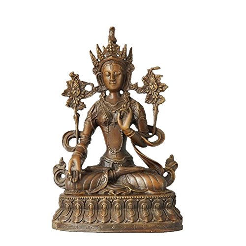Toperkin Tara Statue Bronze Buddha Statue Buddhist Sculpture TPFX-015