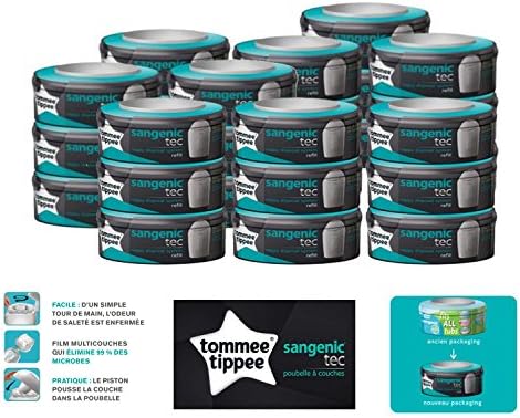 Tommee Tippee – Sangenic Refill Cassettes for Nappy Bins Pack Of 27 – Tec