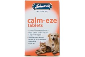 PET-BLISS Calm-Eze Dog Tablets 36 Pack - Johnsons (TP)(JCET)