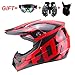 Produktbild Helm Safe Full Face Classic Fahrrad MTB Dh Racing Helm Motocross Downhill Fahrradhelm Capacetes Motocross, für Erwachsene Jugend Junior Kinder Kinder,Black,S(55~56CM)