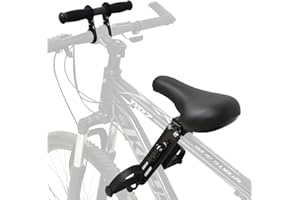 KBIBCK Kids Bike Seat, Child Bike Seat with Handlebar Attachment,Front Mounted Bicycle Seats for Children,Detachable Childrens Bike Seat for Children 2~5 Years Suitable for MTB City Bicycles