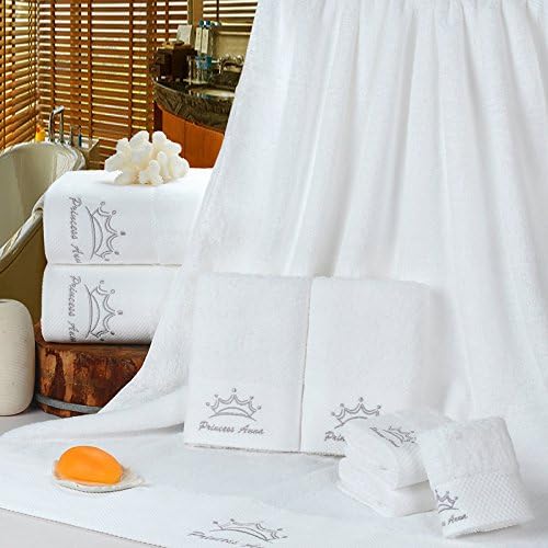 Suhang bath towel Thick Bath Towel Pure Cotton Adult Female Couple Water Absorption Export Pure Color Wholesale Soft Cotton Large Bath Towels, Anna Princess - Single Bath Towel