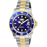Invicta Pro Diver Herren-Armbanduhr 40mm Armband Edelstahl Gold Quarz 26972