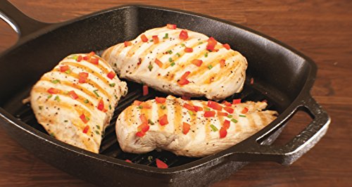 Lodge Quadratische Grillpfanne, 26 cm - 2