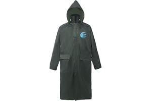 YJS Flycam Adultes Manteau de Pluie Manteau Long imperméable à Capuche Veste Pluie et à Manches Réutilisables,Portable,Pliable.