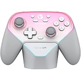 GameSir Super Nova Wireless Gaming Controller for PC/Switch/iOS/Android, Hall Effect Stick & Trigger, Rubberized Grips, RGB L