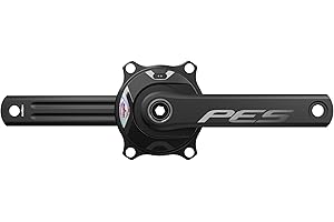Magene PES P505/P515 Guarnitura con Misuratore di Potenza per Bicicletta, Base a 4 Bulloni, 110BCD, Bilanciamento del Pedale di Cadenza, Perno in Acciaio da 24 mm