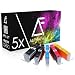Produktbild 5 Alphafax Tintenpatronen Kompatibel zu Canon PGI-570 CLI-571 XL für Canon Pixma MG5750 MG6850 Series - Schwarz 22ml, PGBK Color je 11 ml