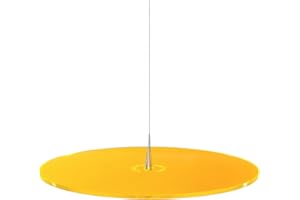 ‎CAZADOR-DEL-SOL Cazador-del-sol ® - das Original | Sonnenfänger | 1 Stück | schwebende Sonnenfänger-Scheibe gelb | Durchmesser 15 cm
