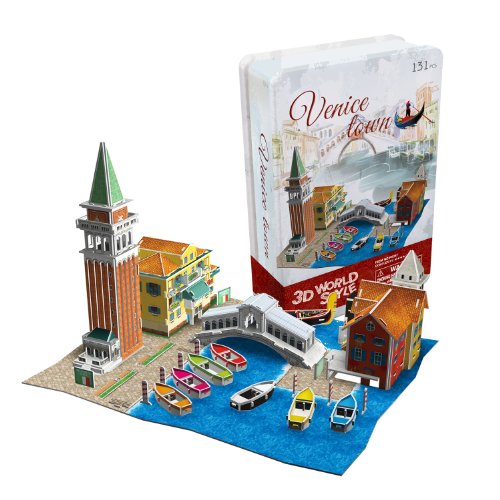 Preisvergleich Produktbild Cubic Fun - 3D Puzzle Set Stadt Venedig Italien Geschenkbox