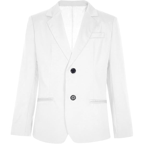 Abito Formale Bambino Per Matrimoni - Giacca Tuxedo In Poliestere, Taglie 3-14 Anni, Elegante - Foto 7