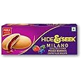 Parle Hide & Seek Milano Collections Mixed Berries Centre Filled Biscuits 75g Unique